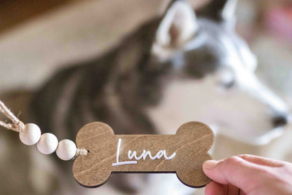 Dog Bone Stocking Tags