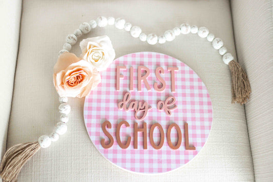 Dainty Back to School Sign