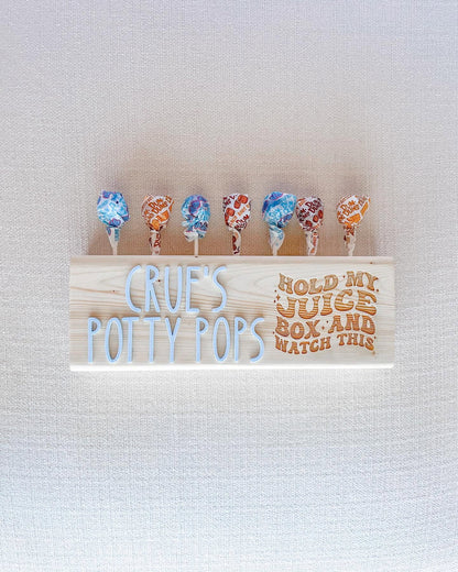 Potty Pop Holder