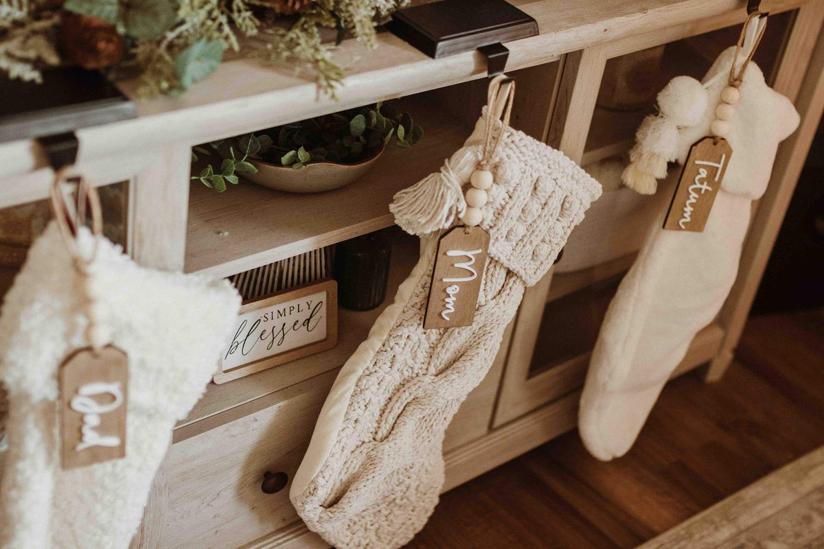 Personalized Christmas Stocking Tags
